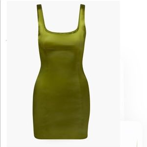 Aritzia Wilfred Green Mini Dress NWT